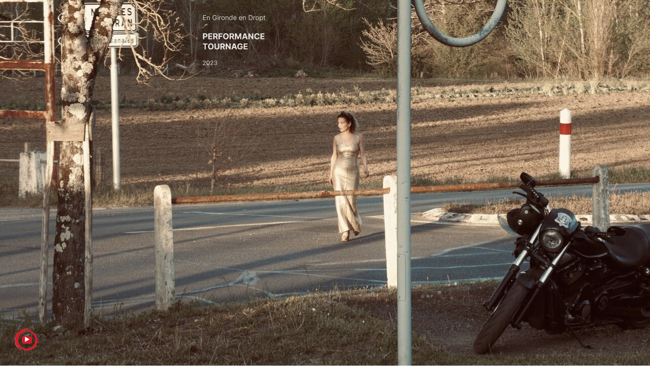 En Gironde en Dropt — performance et tournage