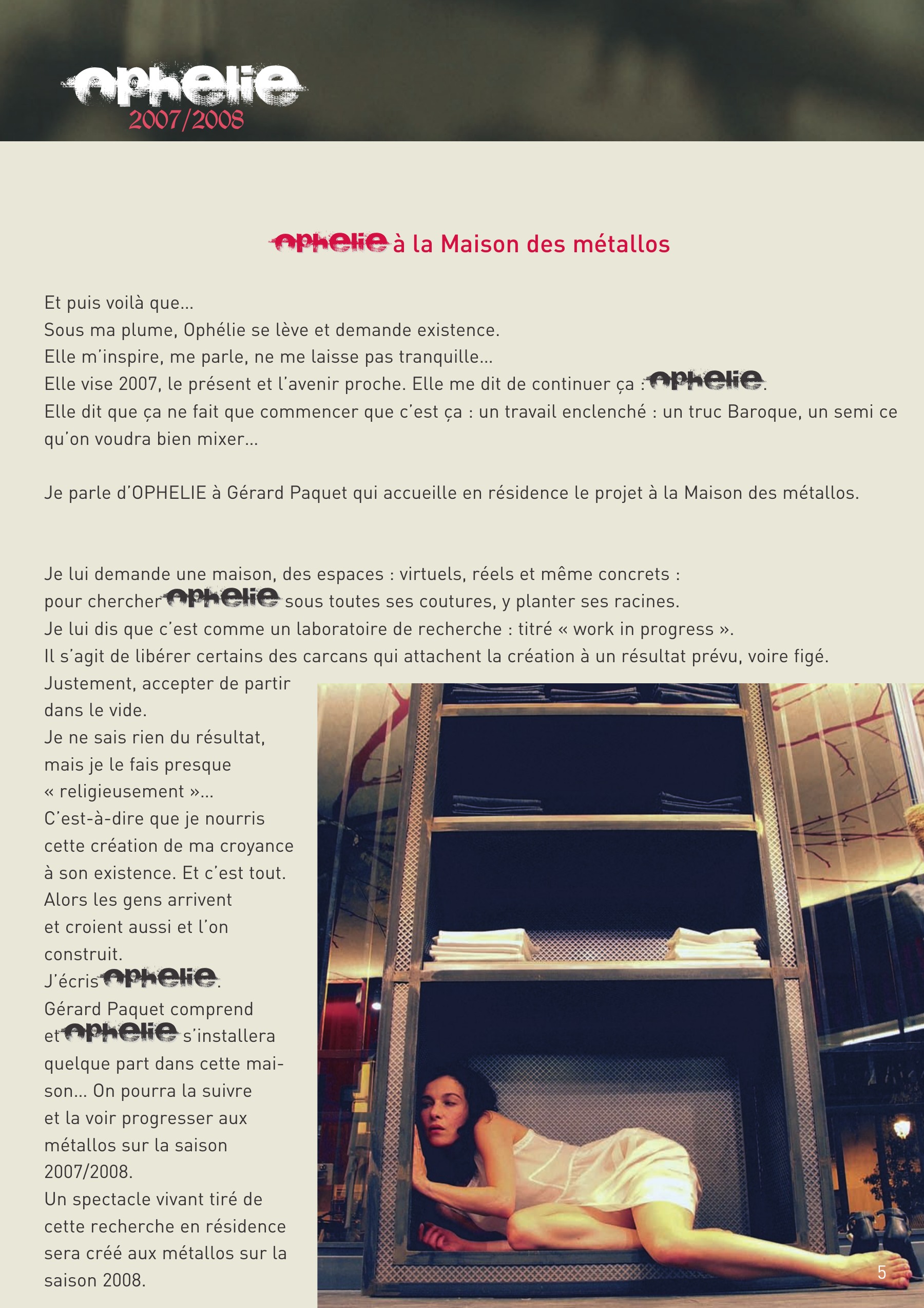 Ophélie 2007–2008 — page 6
