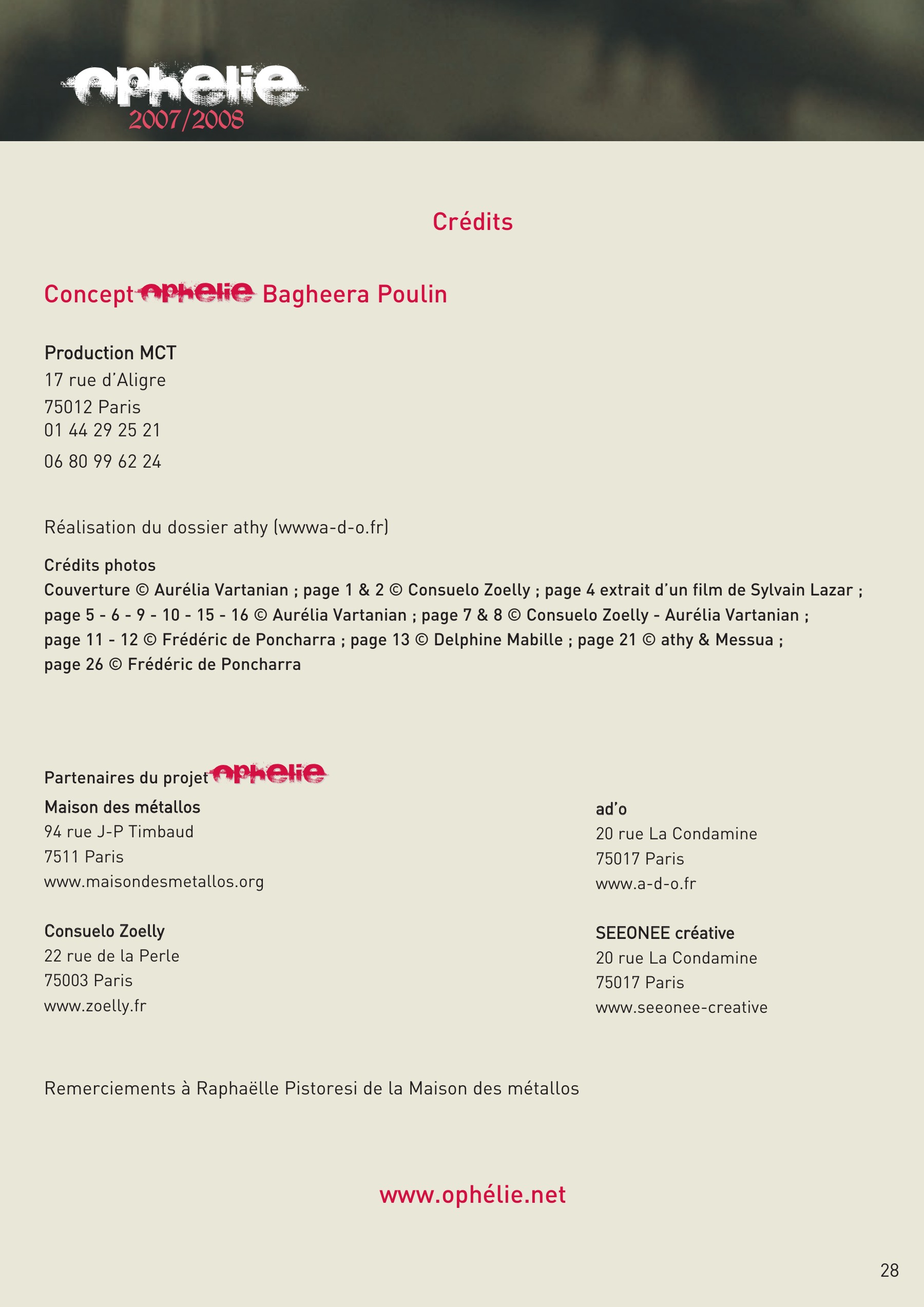 Ophélie 2007–2008 — page 23